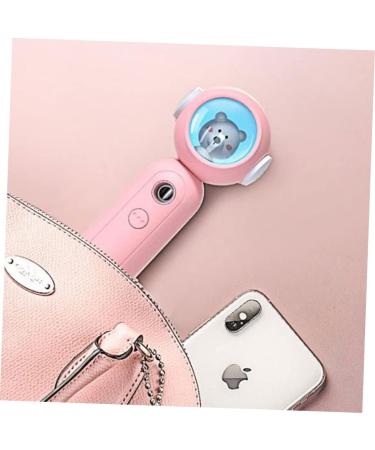 CANIGHT 1pc Portable Humidifier Face Water Sprayer Portable Facial Mister Nano Face Spray Atomizer Pink 13.60X5.50X4.90CM Pink - Buy Online on GoSupps.com