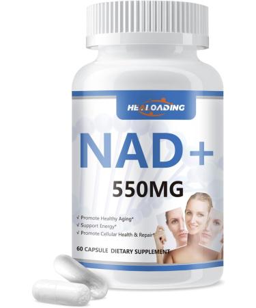 HEALOADING NAD Supplement liposomal for Women: NAD+ Supplement with Resveratrol 550MG Support Cellular Repair Support Energy and Healthy Aging - Buy Online on GoSupps.com