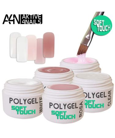Nail Studio Gel Set - PolyGel & AcrylGel Soft Touch for Beginners & Professionals | Starter Set XL - International Shipping - Buy Online on GoSupps.com