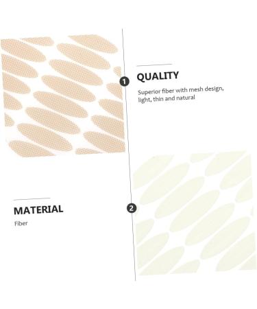 Didiseaon 3pcs Stickers Invisible Eyelid Sticker Eyelid Sticker Tape Double Eyelid Sticker Mesh Y-shaped Fork mediumx3pcs - Buy Online on GoSupps.com