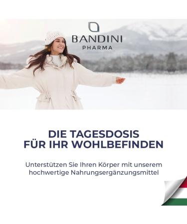 Buy Bandini MSM 2000mg - Methylsulfonylmethan with Vitamin C | 200 Vegan Tablets | High-Dose No Additives Lab Tested | International Shipping Available - Buy Online on GoSupps.com