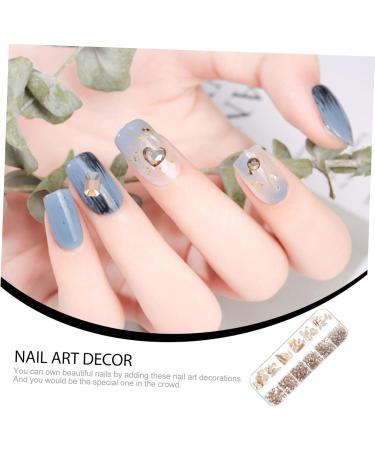 Ipetboom 1 Box Nail Art Flat Drill Rhinestones for Nails DIY Manicure Nail Jewelry Nail Patches Nails Gems Nail Jewels Rhinestones Nails Rhinestones Nail Art Gems Boutique Glass Decorations - Buy Online on GoSupps.com