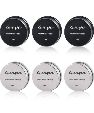 White Brow Contour Paste - 20g / 0.7oz Eyebrow Mapping & Tinting Tool for Micropigmentation - Black Box Included - Buy Online on GoSupps.com