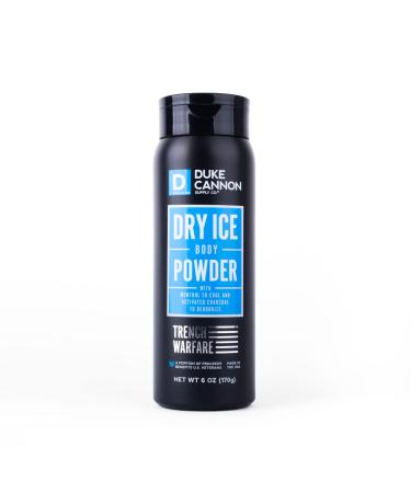Duke Cannon Supply Co. Trench Warfare Dry Ice Body Powder - Updated Formula