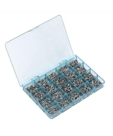 Brackets for braces 50 sets. Mini Roth .022 dental kit. Stainless steel bracket