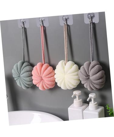 Beavorty 4pcs Pumpkin Bath Flowers | Premium Loofahs & Shower Sponges for Babies | Soft Bath Pouf & Cleaning Supplies - Buy Online on GoSupps.com