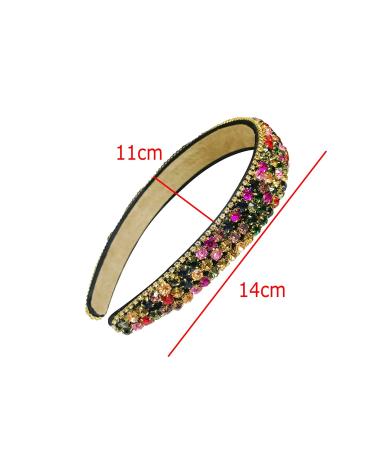 JZK Glitter Hair Straps & Rhinestone Headbands for Women & Girls - Stylish Turban Headband Gifts - Buy Online on GoSupps.com