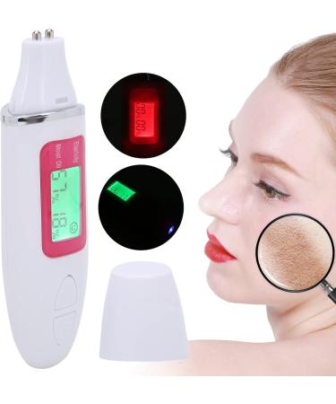 Qukaim Skin Tester Facial Skin Moisture Tester LCD Display Skin Water Oil Sensor Analyzer Multifunctional White - Buy Online on GoSupps.com