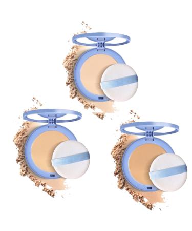 Currentlye Polvo Compacto Polvo Compacto Perfection Mate A Prueba De Agua Gagk Lasting Waterproof Makeup Gagk Face Powder Summer Oil Control Flawless Makeup Setting Powder (3-mix)