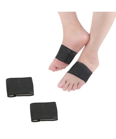 MICPANG Plantar Fasciitis Relief Arch Support Brace Compression Cushioned Support Sleeves Foot Pain Relief for Fallen Arches Flat Feet Heel Fatigue Achy Problems for Men & Women - One Size Fits All