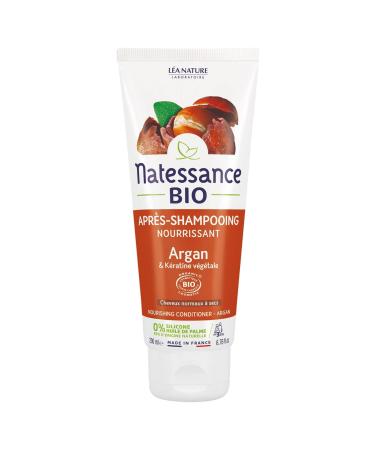 Natessance - Nourishing conditioner - Organic Argan & Vegetable Keratin 200ml