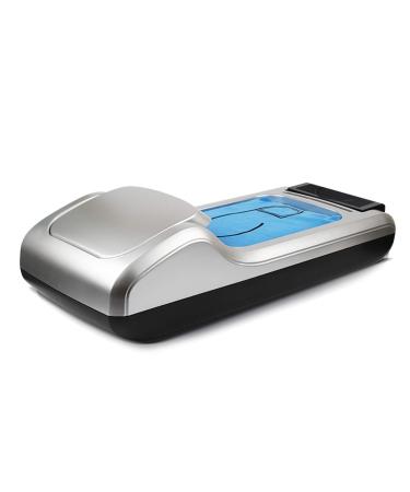 Automatic Shoe Film Machine Foot-Operated self-Wearing Shoe Cover Dispenser with Disposable 1 roll of Shoe Film for Home Hotels Factories Laboratory Can be Used 600 Times Silver