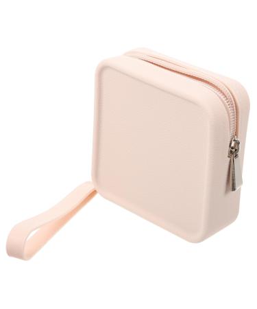 Coolhiya women's bandages storage bag compact make -up bag compact period pocket tampon holder with zipper reusable tampon holder portable period pocket
