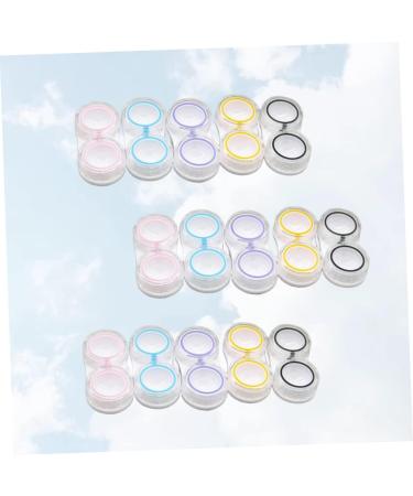 SOLUSTRE 15-Box Contact Lens Storage Case - Portable Travel Organizer for Contacts | Ideal for International Shipping - Buy Online on GoSupps.com