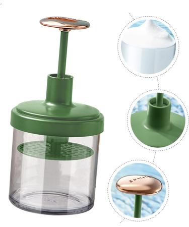SOESFOUFU Foams Maker Cup Foaming Cleaner Foam Face Cleanser Facial Foam Maker Cleaning Tools Facial Tool Foaming Bottle Practical Foaming Tool Foam Whip Maker Shampoo Travel Pp Care 17.2X8.2X17.2CM Green - Buy Online on GoSupps.com