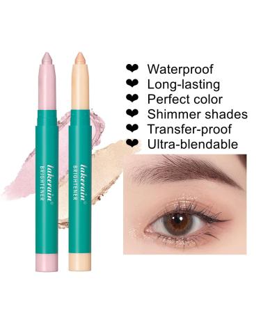 Mauve Taupe Eyeshadow Stick - Waterproof Hypoallergenic Eye Brightener & Long Lasting Glitter Primer Cream Crayon 04 - Buy Online on GoSupps.com