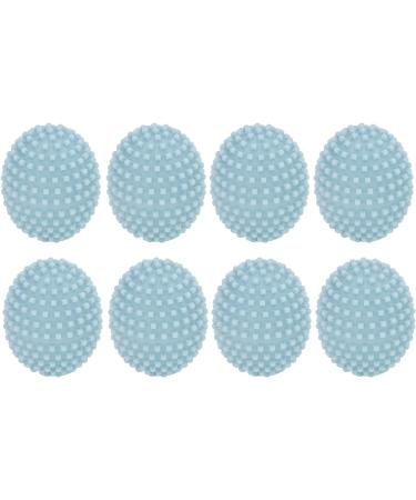 LAUNDRY WASHING BALLS 8PCS REUSABLE PREVENT TANGLING STAIN REMOVAL PRACTICAL POM POM SHAPE WASHING BALL - Buy Online on GoSupps.com