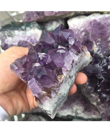 Specimen Natural Amethyst Crystal Cluster Uruguay Amethyst geode Specimen Gems - Buy Online on GoSupps.com