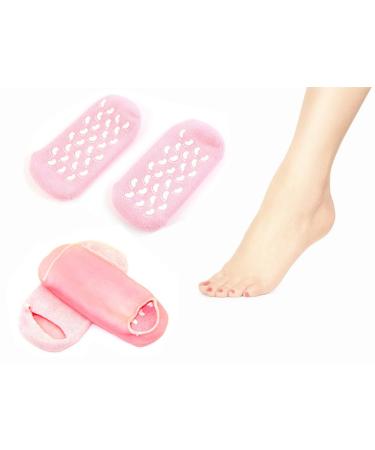 Aliqi spa moisturizing gel socks for dry feet and ankles helps to repair cracked skin and make your feet soft.