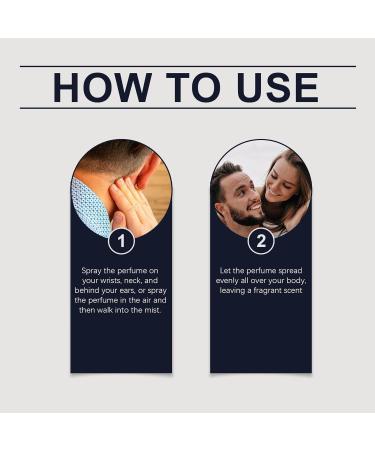 Pheromone Perfumes for Men Love Pheromone Perfume for Men Pheromone for Men Long Lasting Men's Pheromone Cologne Fresh Portable Perfume (B) - Buy Online on GoSupps.com