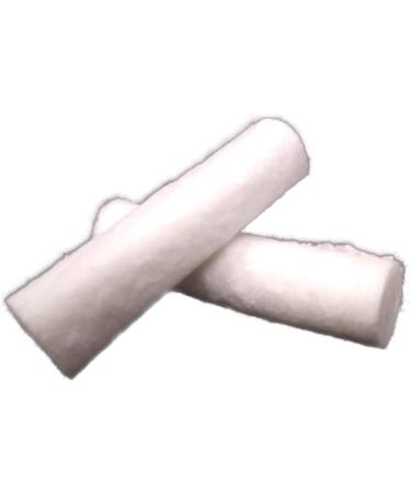 Dental Cotton Rolls Pack of 100 - 2 Medium 1.5 Non-Sterile High Absorbent Cotton Rolls for Mouth Gauze and Nosebleeds (100 Count) - Buy Online on GoSupps.com
