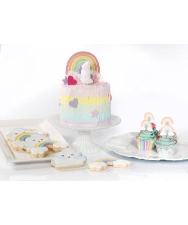 Pastel Rainbow Cake Topper - Buy Online on GoSupps.com