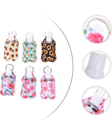 DOITOOL 6 Sets Little Bottle Hand Sleeve Set Container Empty Bottle Travel Bottle Portable with Cover Filling Key Chain - Buy Online on GoSupps.com