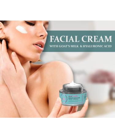 Vollare Cosmetics Face Cream Moisturizer for Women - Hyaluronic Acid & Milk Protein Formula for Day & Night - Buy Online on GoSupps.com
