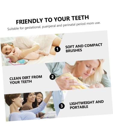 Collbath Portable Baby Toothbrush - Children's Oral Care Tool | Soft White PP - Ideal for Pregnant Women & Kids - Buy Online on GoSupps.com