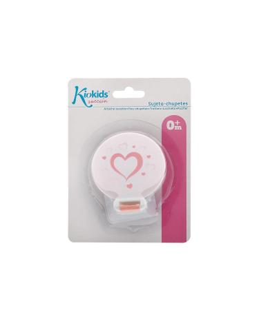 Kiokids Fastening Clip for Pacifiers - Cute Heart Design Perfect for International Shipping - Buy Online on GoSupps.com
