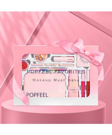 RoseFlower Professional Makeup Set - Premium Beauty Cosmetics Kit for Women/Girls/Teenagers - Includes Concealers, Eyeshadow Palette, Foundation, Powder, Lip Gloss - Essential Makeup Gift Box #1 - Buy Online on GoSupps.com