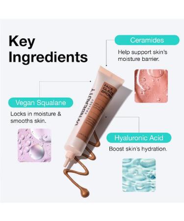 iNNBEAUTY PROJECT Bronze Face Glaze Gel Cream with Squalane Ceramides & Hyaluronic Acid + Bonus Acne Patch - 0.85 oz / 25 ml - International Shipping Available - Buy Online on GoSupps.com