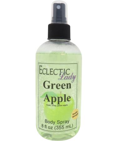 Green Apple Body Spray (Double Strength) 8 ounces Body Mist for Women with Clean Light & Gentle Fragrance Long Lasting Perfume with Comforting Scent for Men & Women Cologne with Soft Subtle Double Strength 8 Fluid Ounces