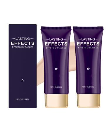 homomdy Body Covering Foundation Long Wear Waterproof Concealer Sweat Proof Makeup for Legs and Body Makeup No Transfer for Women Even Skin Tone (White*2)
