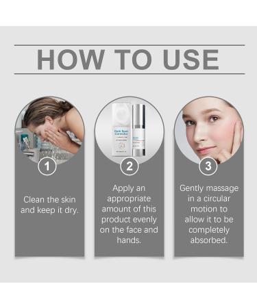 WRANBAO Brightening serum for correcting dark spots on the face cream for correcting dark spots moisturizing and moisturizing suitable for face and hands 5 pieces 5 pieces - Buy Online on GoSupps.com