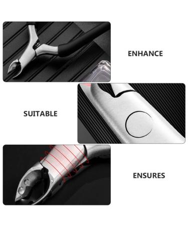 Baluue 1pc Leather Nail Trimmer Manicure Tools Cuticle Shaver Nail Dead Skin Scissor Major Suite - Buy Online on GoSupps.com