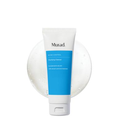 Murad Acne Control Clarifying Cleanser Salicylic Acid & Green Tea Formula for Acne Deep Pore Cleansing Oil Control & Breakout Prevention for Clear Balanced Healthy-Looking Skin 5 Fl Oz (Pack of 1)