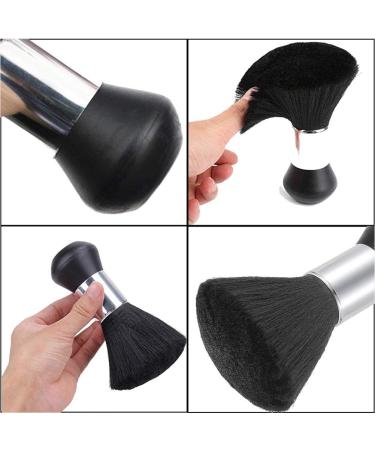 1PC Black Barber Brush Neck Duster Brush Hair Cutting Kits Hair Salon Hair Removal Brush for Hair Salon and Home Use - Buy Online on GoSupps.com