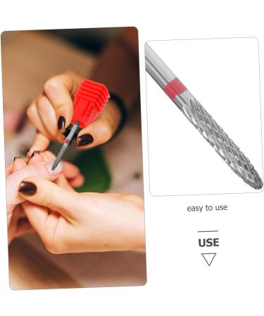 Gogogmee Nail Polisher Drill Bit for Acrylic Nails Nail Bits for Nail Drill Acrylic Nail Drill Bits Manicure Art Drill Bits Manicure Accessories Nail Art Tools Nail Art Polishing Tools 7.00X1.30X1.30CM Red - Buy Online on GoSupps.com