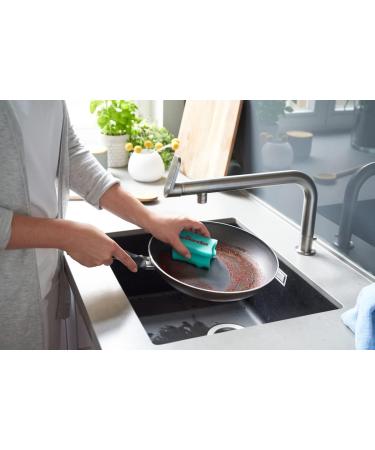 Vileda Glitzi PUR Active Pots and Dishes Cleaner (Pack of 2) 1 3 Count (Pack of 2) - Buy Online on GoSupps.com