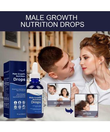 Revitahepa Male Growth Nutrition Drops Revitahepa Blue Direction Benefit Drops for Strong Men Nexusbio Labs Complex Men's Drops Super-Potent (1 Bottle) - Buy Online on GoSupps.com