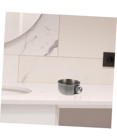 Angoily 7pcs Shaving Soap Dish Set - Stainless Steel Bubble Container for Men | Durable & Stylish Shaving Foam Holder - Buy Online on GoSupps.com