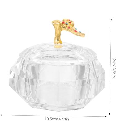 POPETPOP Nail Cups Holder Dish for Acrylic Nails Manicure Nail Cup Manicure Nail Dish Cup Nail Dish Bowl Dappen Dish Nail Tools Nail Dish Cups with Lids Glass Wash Pen Thicken - Buy Online on GoSupps.com