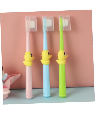 Minkissy 4-Piece Cartoon Children's Toothbrush Set - Soft Bristle Toothbrushes for Kids - Fun and Beautiful Designs for Kids' Oral Care - Buy Online on GoSupps.com