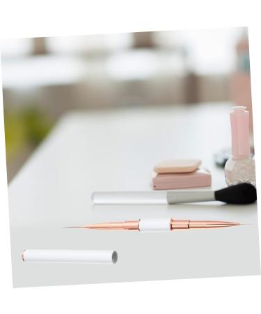 Housoutil Pull Line Nail Art Pen Nail Art Pens Acrylic Nail Brush Nail Art Liner Brush Manicure Tool Nail Art Painting Nail Tech Accessories Point Marking Pen White Metal Painted Paint Pen - Buy Online on GoSupps.com