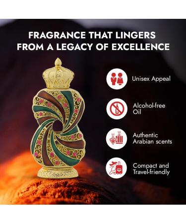 Al Haramain Tanasuk Perfume Oil - 12 ml | Unisex Amber Vanilla Attar Oil | Concentrated Fragrance 0.4 Fl Oz (Pack of 1) - Buy Online on GoSupps.com
