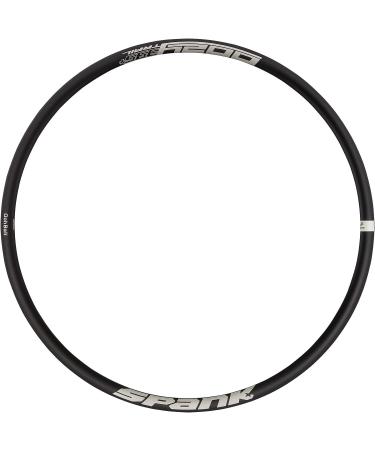 Spank OOZY Trail 395 Bike Rims - 27.5 Inch Black | Tubeless-Ready Corrugated Rim | ASTM-5 Certified for All Mountain, Trail, E-Bike | Dynamal Alloy Shotpeen Anodized Black - Buy Online on GoSupps.com