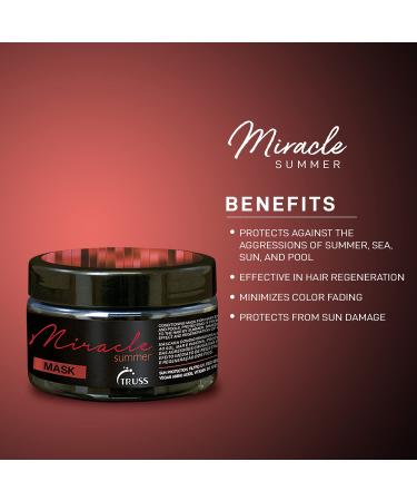 Truss Miracle Summer Mask Bundle with Deluxe Prime Treatment - Achieve Healthy and Hydrated Hair - Buy Online on GoSupps.com