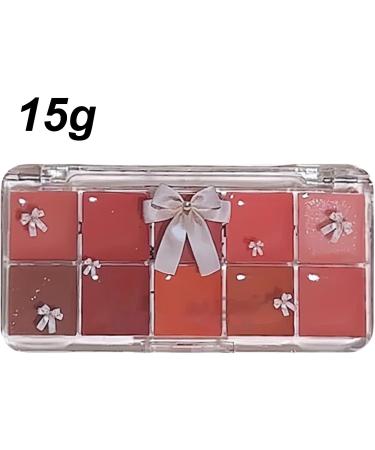  G n rique Lip color palette lipstick palette 10 lip gloss colors | Jelly shade moisturizing lipstick long-lasting makeup kit for women lip care - Buy Online on GoSupps.com