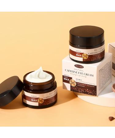 Caffeine Under Eye Repair Cream for Dark Circles - Eye Care Cream for Women - Facial Massage Cream - Hyaluronic Acid - Moisturizing Firming Elasticity (50g) - Buy Online on GoSupps.com